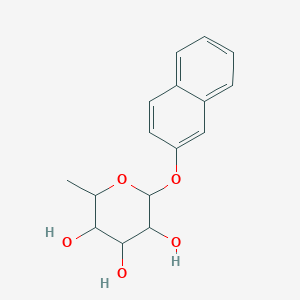 (2S,3S,4R,5S,6S)-2-Methyl-6-(2-naphthyloxy)tetrahydropyran-3,4,5-triol