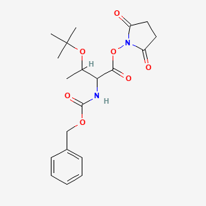 molecular formula C20H26N2O7 B13395207 Z-L-Thr(tBu)-OSu 