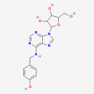 molecular formula C17H19N5O5 B13395238 Para-topolin riboside 