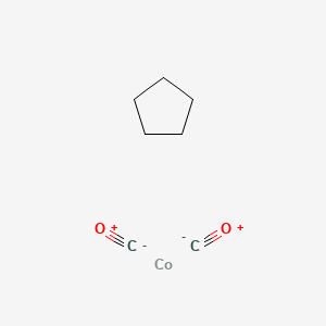 molecular formula C7H10CoO2 B13395265 Dicarbonylcyclopentadienyl Cobalt 