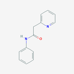 molecular formula C13H12N2O B13395292 N-phenyl-2-(pyridin-2-yl)acetamide 