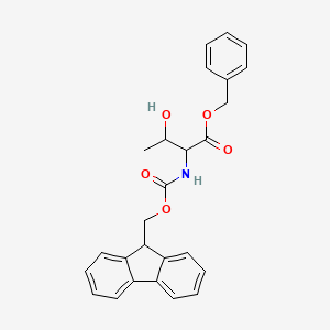 benzyl (2S,3R)-2-({[(9H-fluoren-9-yl)methoxy]carbonyl}amino)-3-hydroxybutanoate