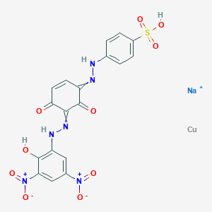 molecular formula C18H12CuN6NaO10S B13395325 CID 155886966 