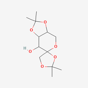 2,2,2',2'-Tetramethylspiro[1,3-dioxolane-4,6'-3a,4,7,7a-tetrahydro-[1,3]dioxolo[4,5-c]pyran]-7'-ol