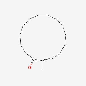 molecular formula C16H28O B13395399 Methylcyclopentadecenone CAS No. 82356-51-2