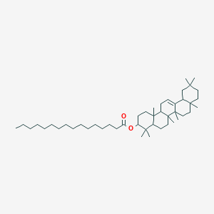 molecular formula C46H80O2 B13395480 EC-Amyrin palmitate 