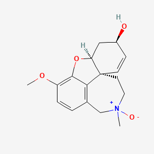 molecular formula C17H21NO4 B1339580 加兰他敏 N-氧化物 CAS No. 199014-26-1