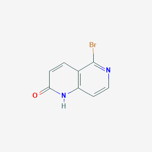 B1339591 5-Bromo-1,6-naphthyridin-2(1H)-one CAS No. 105276-96-8