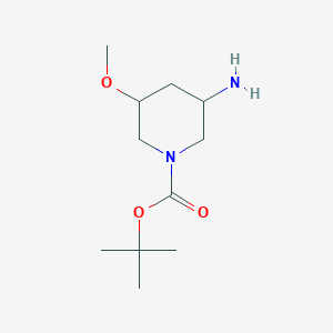 Tert-butyl 3-amino-5-methoxypiperidine-1-carboxylate