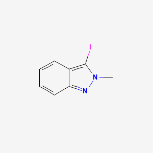 B1339604 3-iodo-2-methyl-2H-indazole CAS No. 49572-64-7
