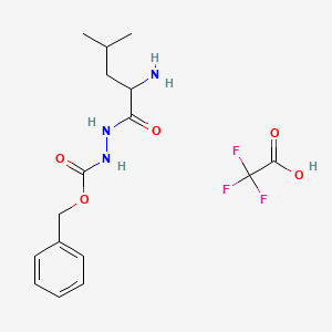 1-Boc-2-(L-leucyl)hydrazine TFA Salt