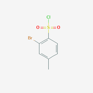 molecular formula C7H6BrClO2S B1339645 2-溴-4-甲苯磺酰氯 CAS No. 89794-06-9