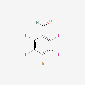B1339681 4-Bromo-2,3,5,6-tetrafluorobenzaldehyde CAS No. 108574-98-7