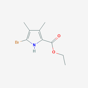 B1339684 Ethyl 5-bromo-3,4-dimethyl-1H-pyrrole-2-carboxylate CAS No. 110814-85-2