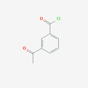 molecular formula C9H7ClO2 B1339697 3-乙酰苯甲酰氯 CAS No. 31076-85-4
