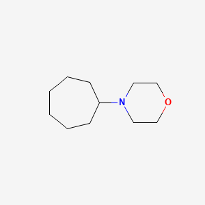 molecular formula C11H21NO B1339701 4-环庚基吗啉 CAS No. 39198-79-3