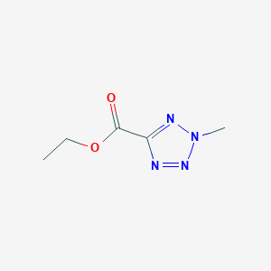 molecular formula C5H8N4O2 B1339708 2-甲基-2H-四唑-5-甲酸乙酯 CAS No. 91511-38-5