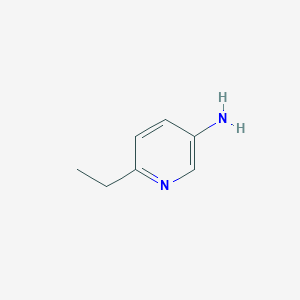 molecular formula C7H10N2 B1339713 6-Ethylpyridin-3-amine CAS No. 126553-00-2
