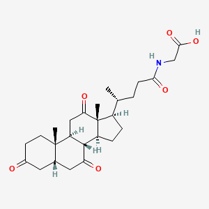B1339721 Glycodehydrocholic acid CAS No. 3415-45-0