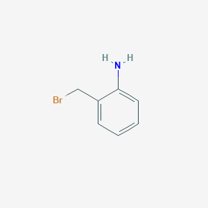 molecular formula C7H8BrN B1339722 2-(溴甲基)苯胺 CAS No. 364360-78-1