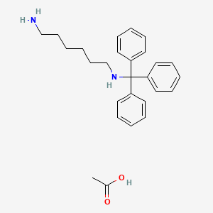 molecular formula C27H34N2O2 B1339731 Trt-hmd acoh CAS No. 325708-26-7
