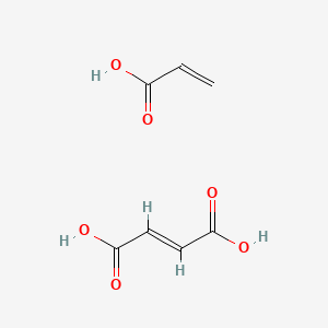molecular formula C7H8O6 B1339744 (E)-But-2-enedioic acid;prop-2-enoic acid CAS No. 29132-58-9