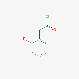 molecular formula C8H6ClFO B1339762 2-(2-Fluorophenyl)acetyl chloride CAS No. 451-81-0
