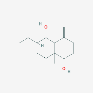 2-Isopropyl-4a-methyl-8-methylenedecahydro-1,5-naphthalenediol