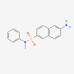 2-Naphthylamine-6-sulfonyl-N-methylaniline