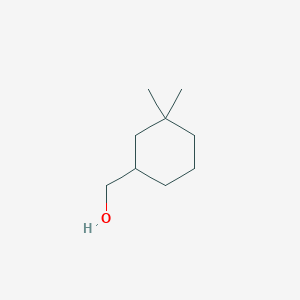 molecular formula C9H18O B1339773 (3,3-二甲基环己基)甲醇 CAS No. 102369-67-5