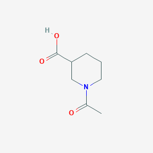 molecular formula C8H13NO3 B1339777 1-Acetylpiperidine-3-carboxylic acid CAS No. 2637-76-5