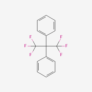 molecular formula C15H10F6 B1339779 Hexafluoro-2,2-diphenylpropane CAS No. 83558-76-3