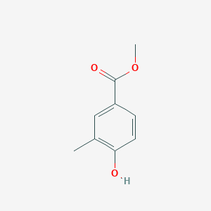 molecular formula C9H10O3 B1339795 Methyl 4-hydroxy-3-methylbenzoate CAS No. 42113-13-3