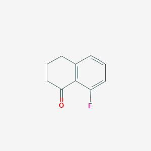 molecular formula C10H9FO B1339802 8-Fluoro-1-tetralone CAS No. 628731-58-8