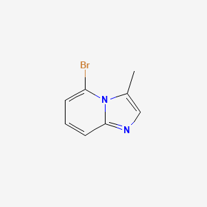 molecular formula C8H7BrN2 B1339805 5-Bromo-3-methylimidazo[1,2-a]pyridine CAS No. 4926-54-9