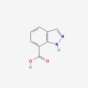 molecular formula C8H6N2O2 B1339810 1H-Indazole-7-carboxylic acid CAS No. 677304-69-7