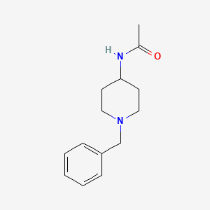 molecular formula C14H20N2O B1339814 N-(1-苄基哌啶-4-基)乙酰胺 CAS No. 50534-23-1