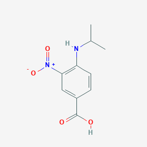 molecular formula C10H12N2O4 B1339840 4-(异丙氨基)-3-硝基苯甲酸 CAS No. 284672-95-3