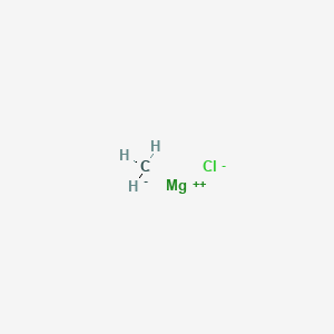 molecular formula CH3ClMg B13398461 magnesium;carbanide;chloride 