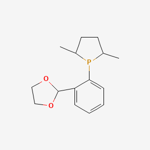 2-[2-(2,5-Dimethylphospholan-1-yl)phenyl]-1,3-dioxolane