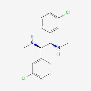 (1R,2R)-1,2-Bis(3-chlorophenyl)-N1,N2-dimethylethane-1,2-diamine