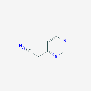 B1339889 2-(Pyrimidin-4-yl)acetonitrile CAS No. 794522-90-0