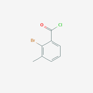 molecular formula C8H6BrClO B1339891 2-溴-3-甲基苯甲酰氯 CAS No. 121794-40-9