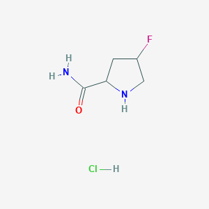 cis-4-Fluoro-L-prolinamide hydrochloride