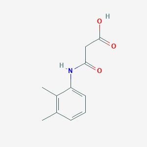 molecular formula C11H13NO3 B1339894 3-[(2,3-二甲基苯基)氨基]-3-氧代丙酸 CAS No. 95262-02-5