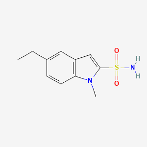 n-Methyl-1h-indole-5-ethane sulfonamide