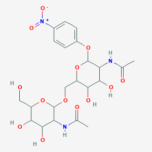 4-Nitrophenyl 2-acetamido-6-O-(2-acetamido-2-deoxy-b-D-glucopyranosyl)-2-deoxy-a-D-galactopyranoside