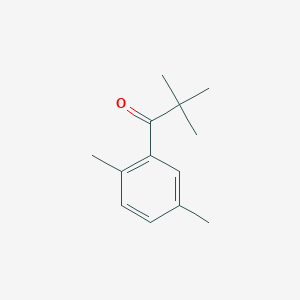 molecular formula C13H18O B1339901 2',2,2,5'-四甲基丙基苯甲酮 CAS No. 66390-56-5
