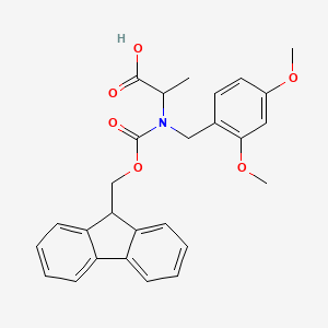 Fmoc-N-(2,4-dimethoxybenzyl)-Ala-OH