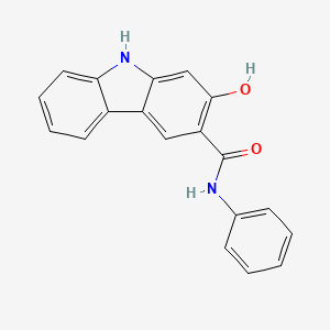 B1339904 2-Hydroxy-N-phenyl-9H-carbazole-3-carboxamide CAS No. 94212-15-4
